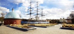 View of the Cutty Sark    